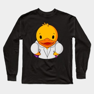 Scientist Rubber Duck Long Sleeve T-Shirt